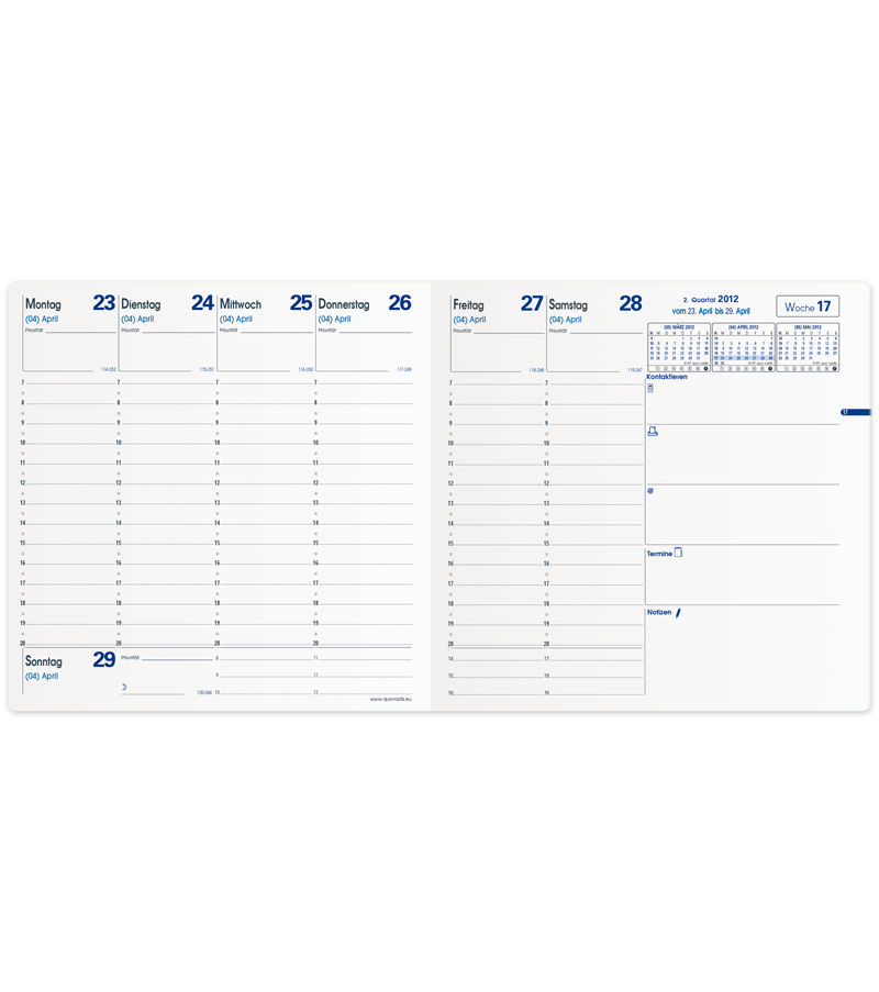 Agenda 2024 Exécutif 16X16Cm Quo Vadis 014046Q pas cher