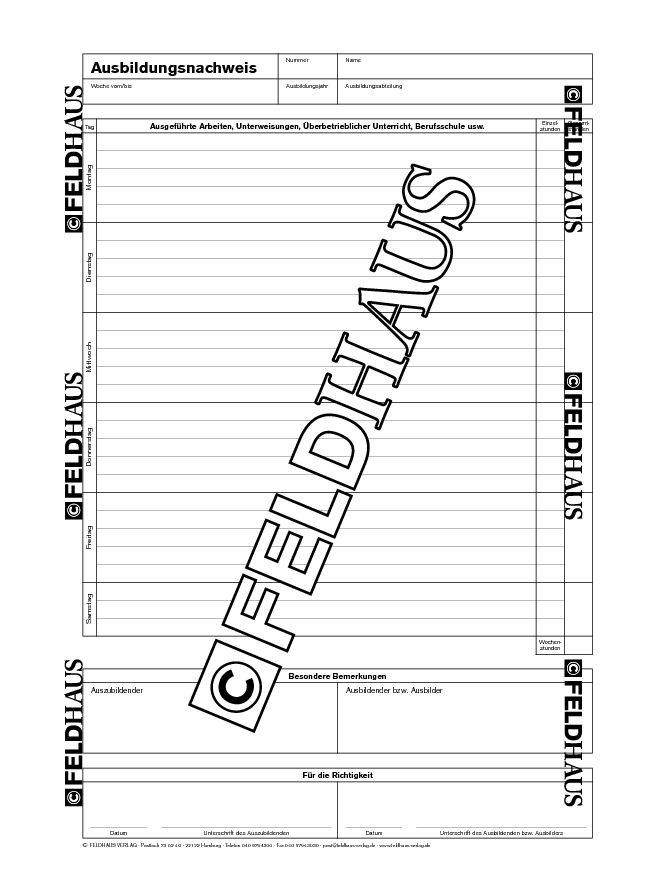 Berichtsheft Elektroniker