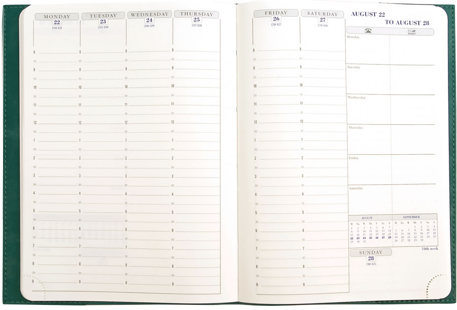 Quo Vadis Kalender 2025 Visuel - 15x21cm - Papilando
