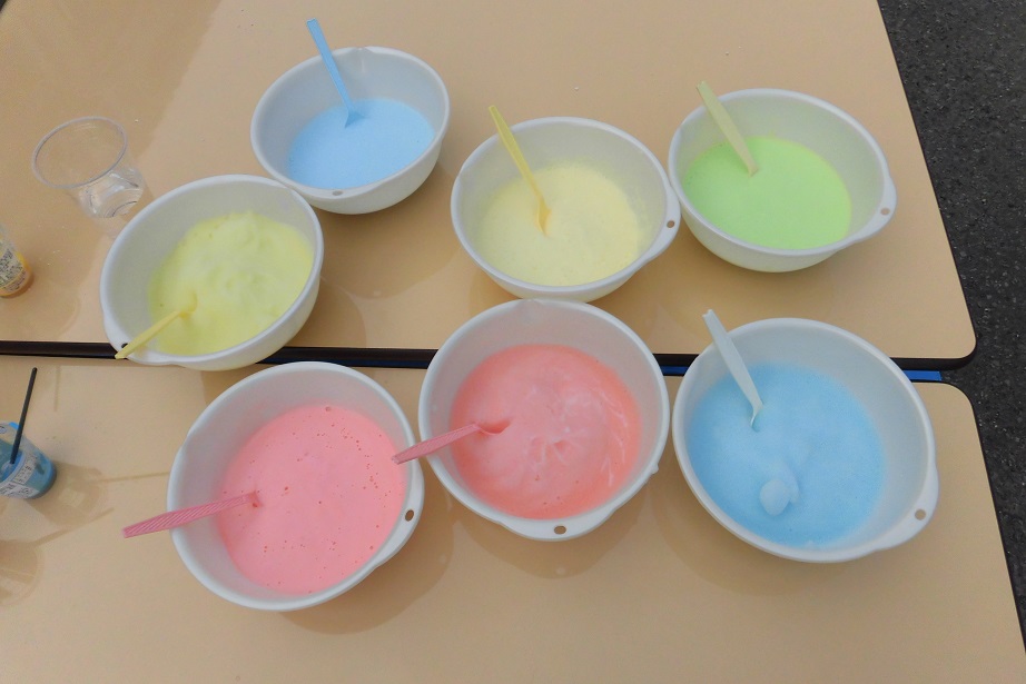 石けん遊び 楽しかったね 池田博愛会