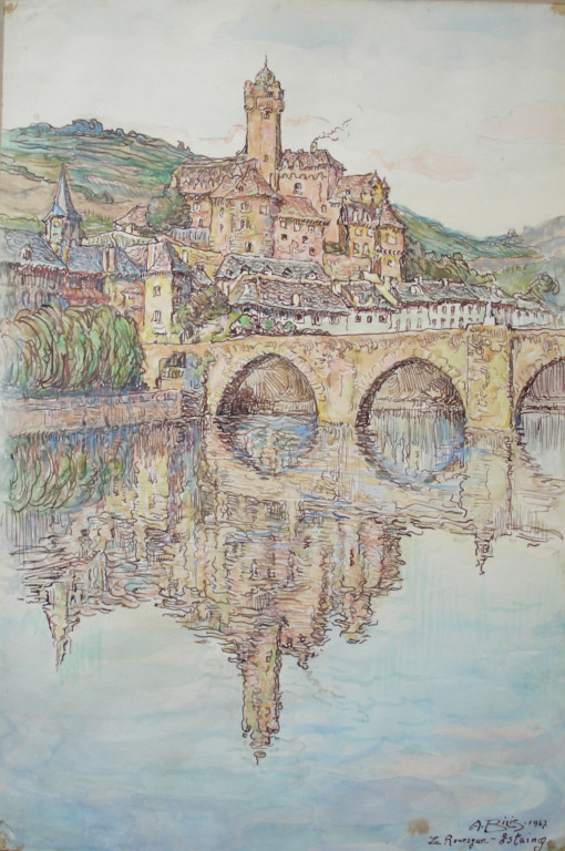 Le Rouerge Estaing 1967 André Aaron Bilis