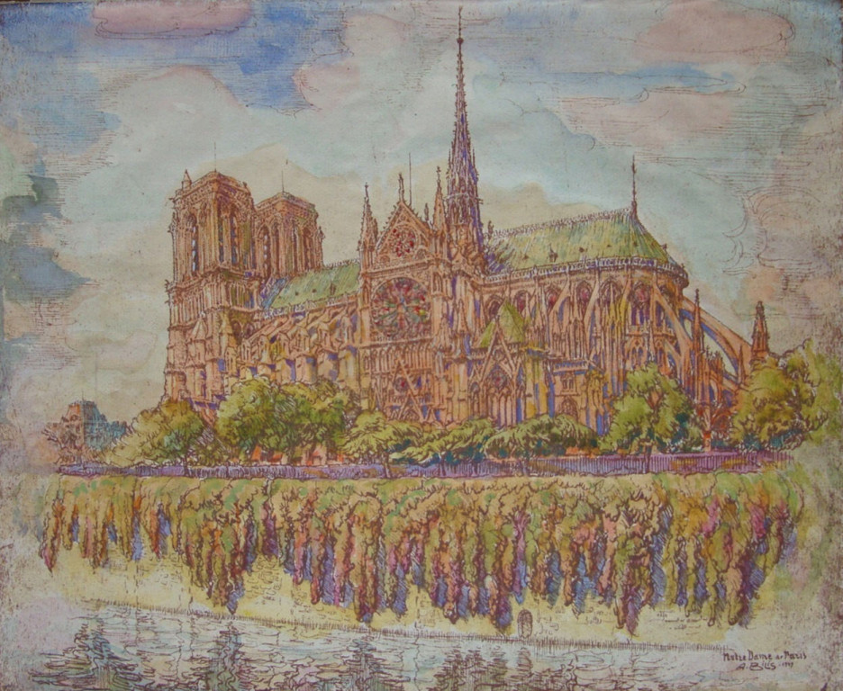 Notre Dame de Paris André Aaron Bilis