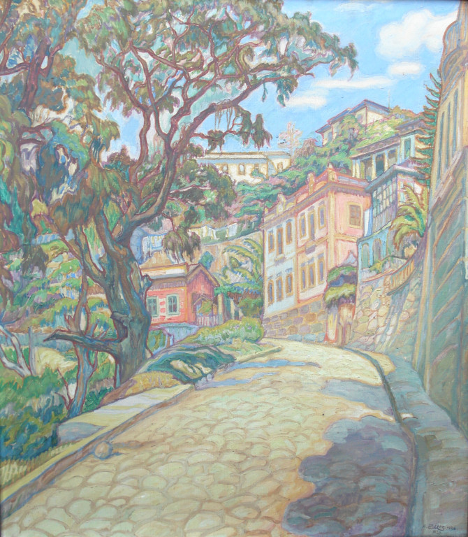 Rio 1926 huile sur toile 89x78 André Aaron Bilis