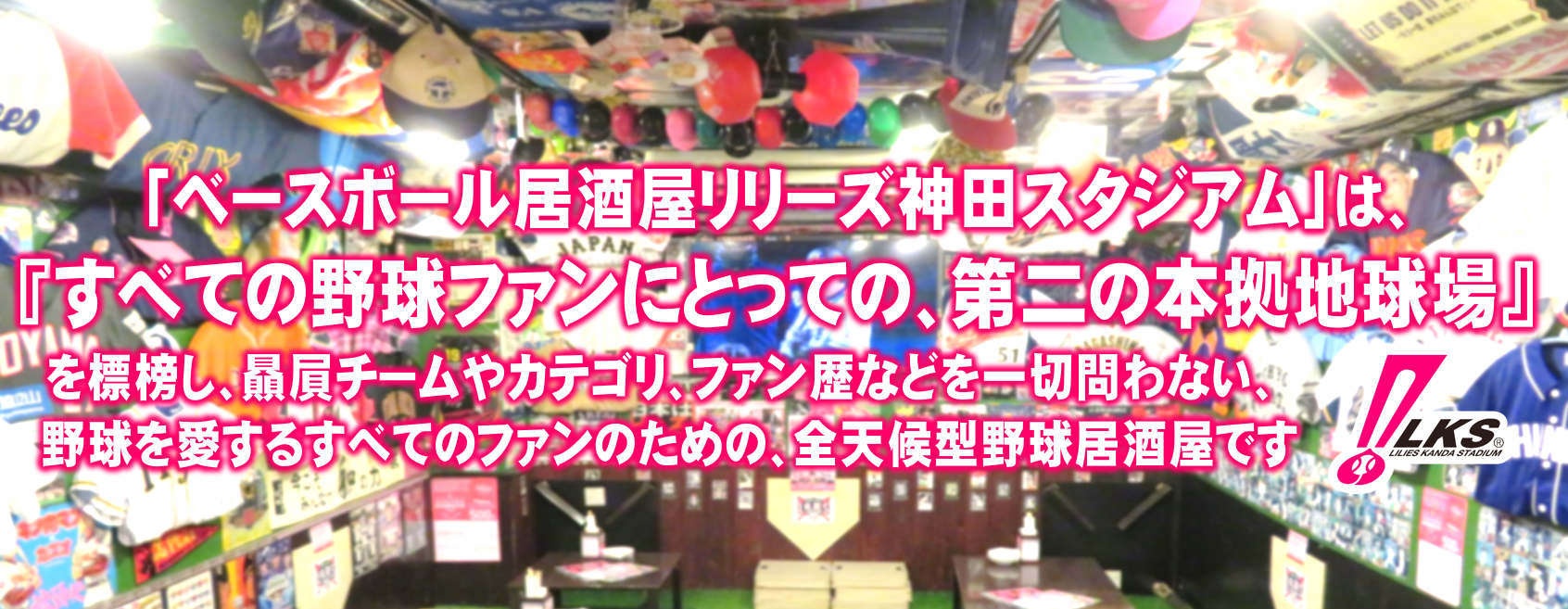 ベースボール居酒屋 リリーズ 神田スタジアム