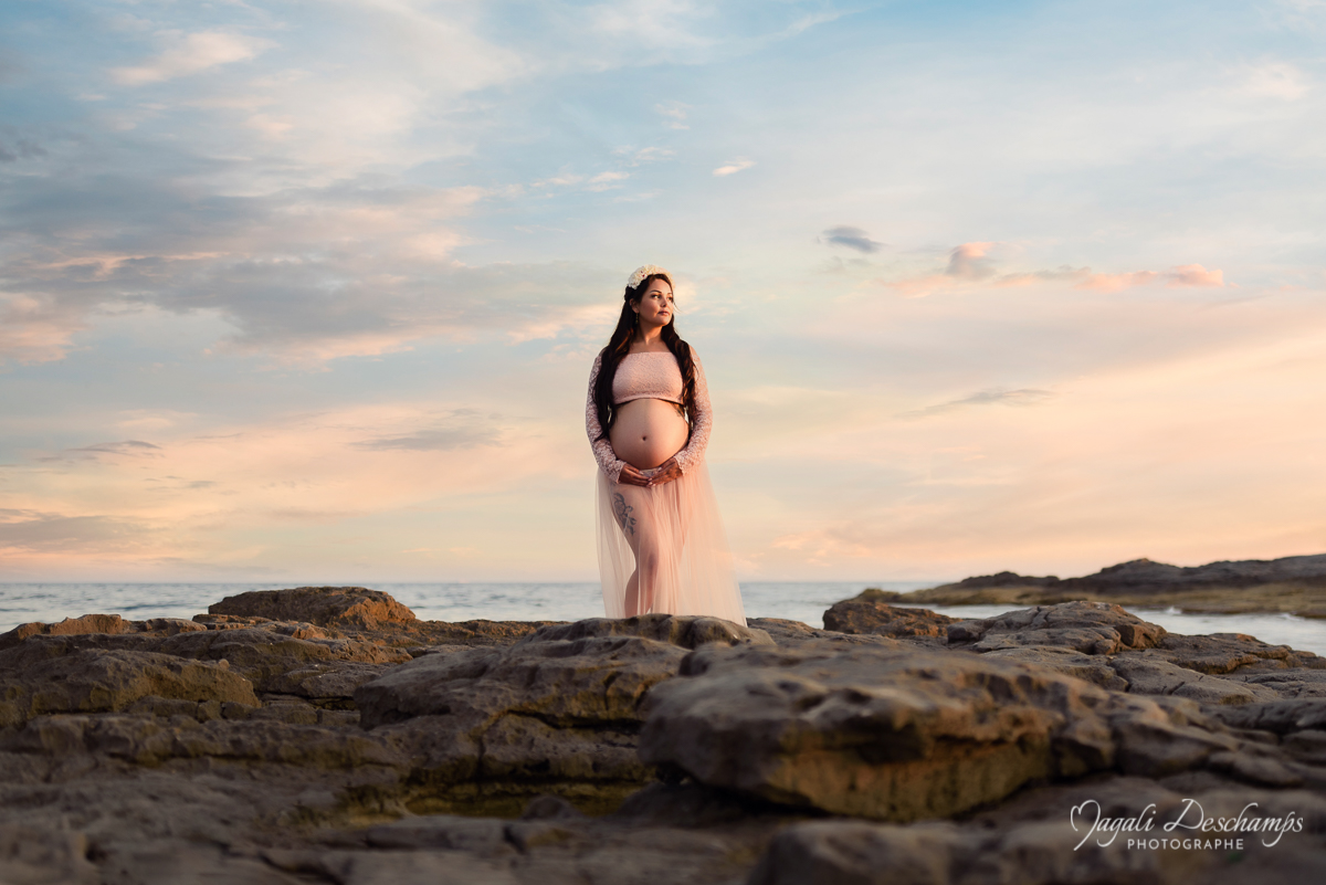 Photographe grossesse Chateauneuf les Martigues