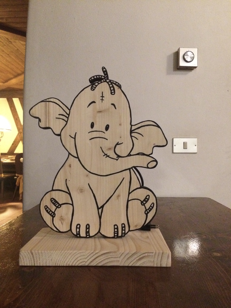 Lampada "Efelante" Winnie the Pooh