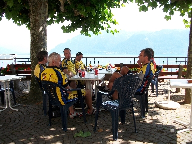 Blick auf Genfer See