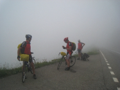 Nebel am Grimselpass