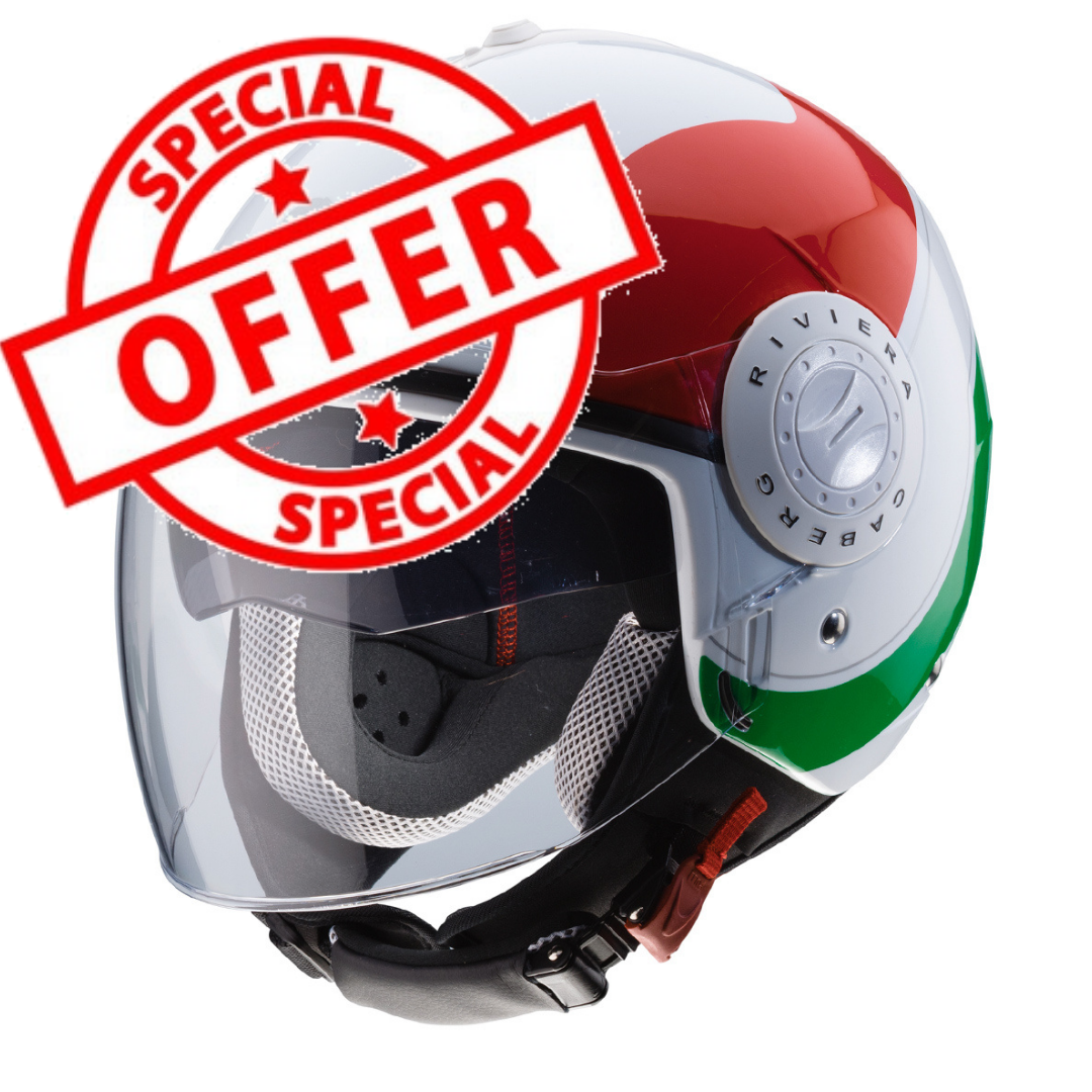 Riviera V3 Sway Italia Caberg casco jet moto - moruzzimoto