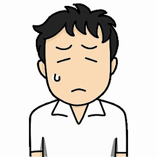 重度の外反母趾の比較を案内するイラスト