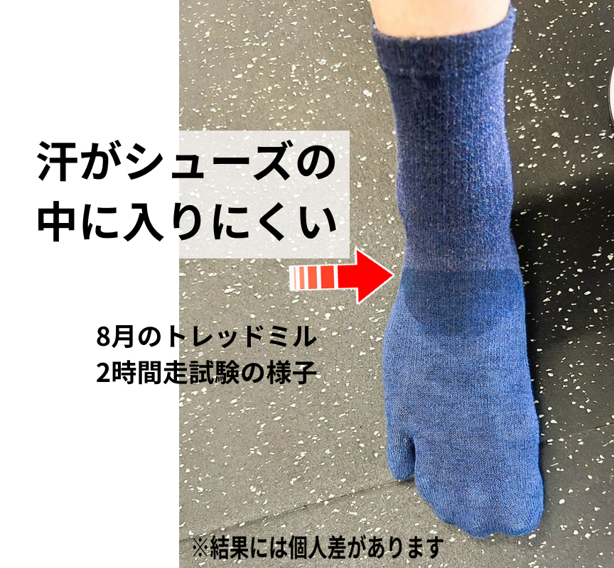 ランニングのマメにオススメの靴下