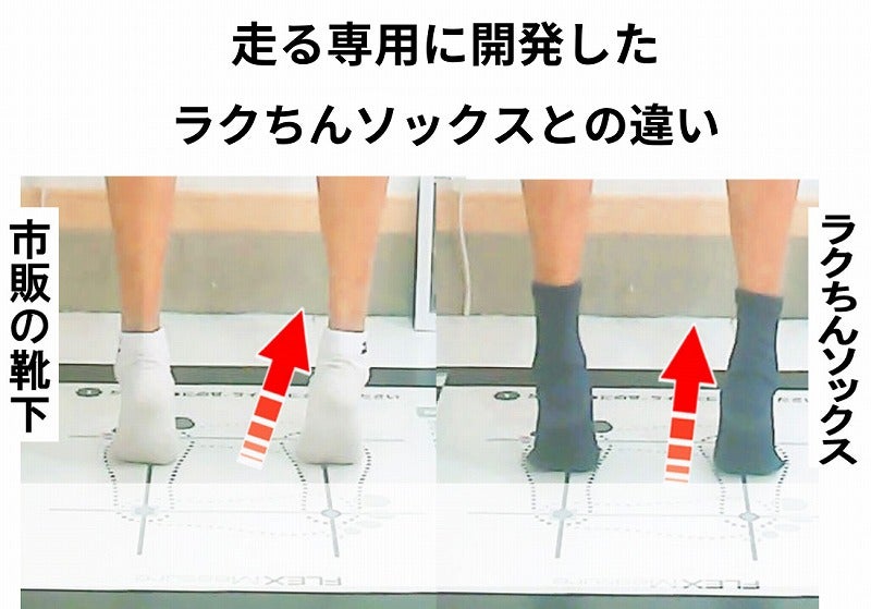 真っ直ぐ蹴り出すランニングフォーム