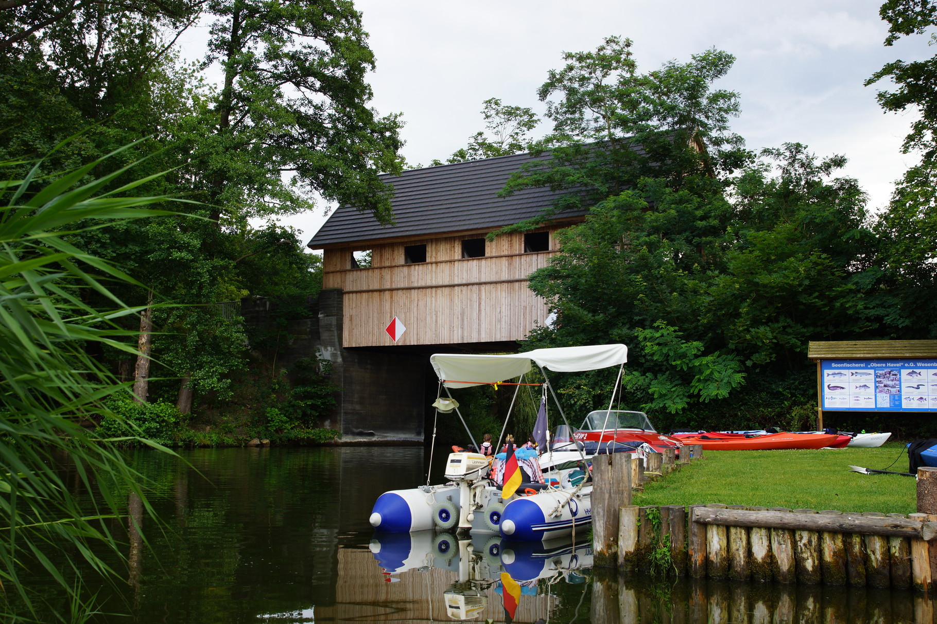 Die Hausbrücke von Ahrensberg