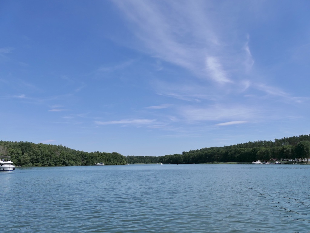 Die Ausfahrt vom Ellbogensee