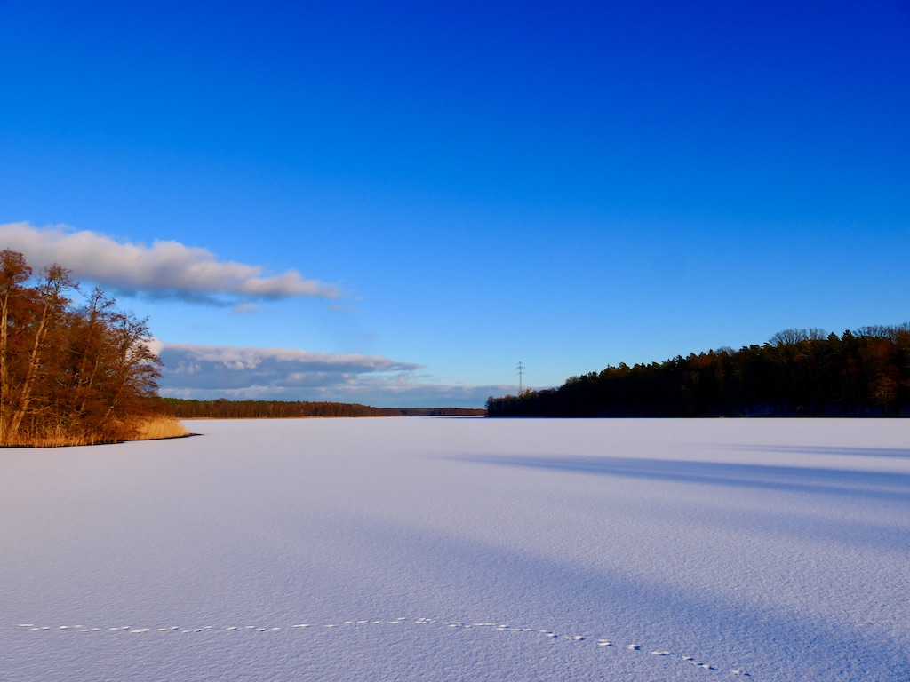 Drewensee im Winter