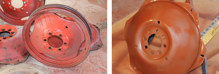 Mentiplay Grit Blasting - Perth & Kinross wheel restore