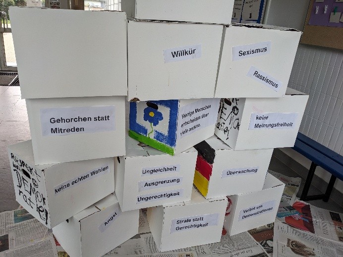 Projektwoche: Schule mit Courage / Demokratie