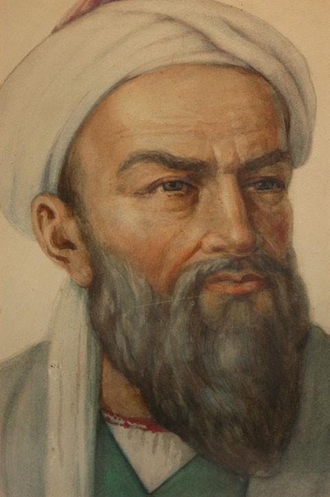 Représentation d'Abul Ali ibn Sina (980-1037 ap J.C.), auteur de plusieurs traités de médecine, chimie, philosophie et astronomie (photo : M.Schvoerer, 2008)