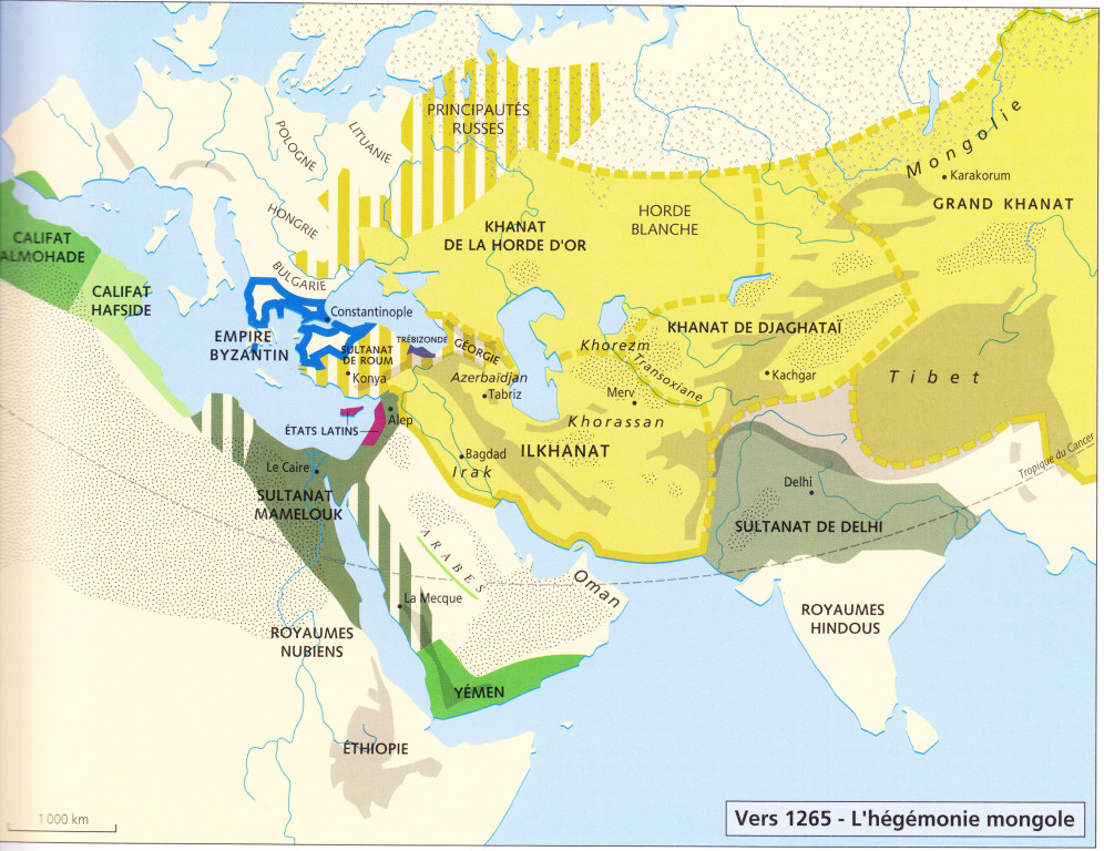 Les empires/royaumes d'Asie centrale avant Timur (Sellier,2004)