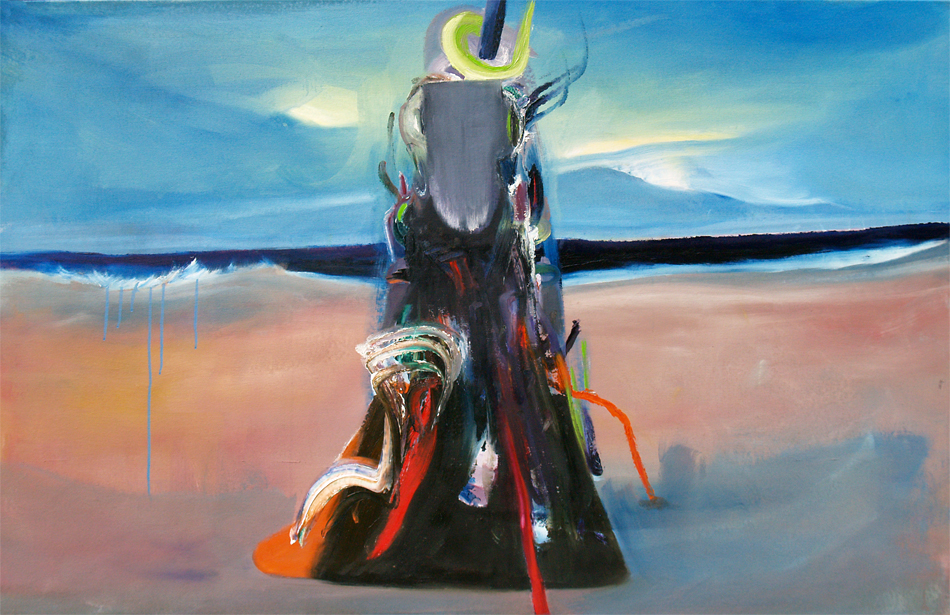 salvation, 2019, oil on canvas, 100 x 155 cm