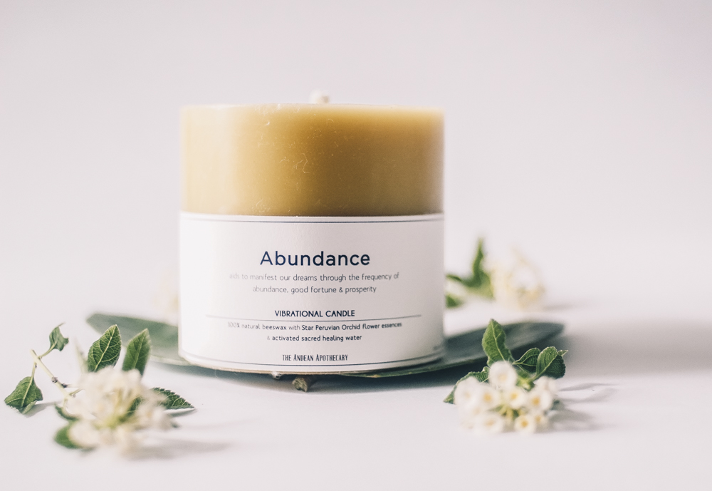 Abundance Candle theandeanapothecary