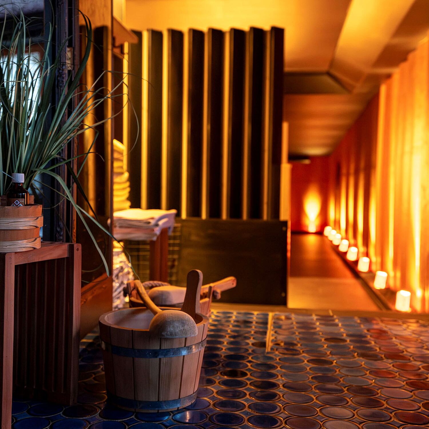 Sauna im Alpenhotel Sonneck