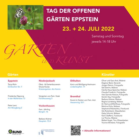 Gartenausstellung in Eppstein Sommer 2022