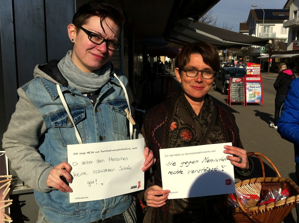 Natalie Janssen und Petra Kohler