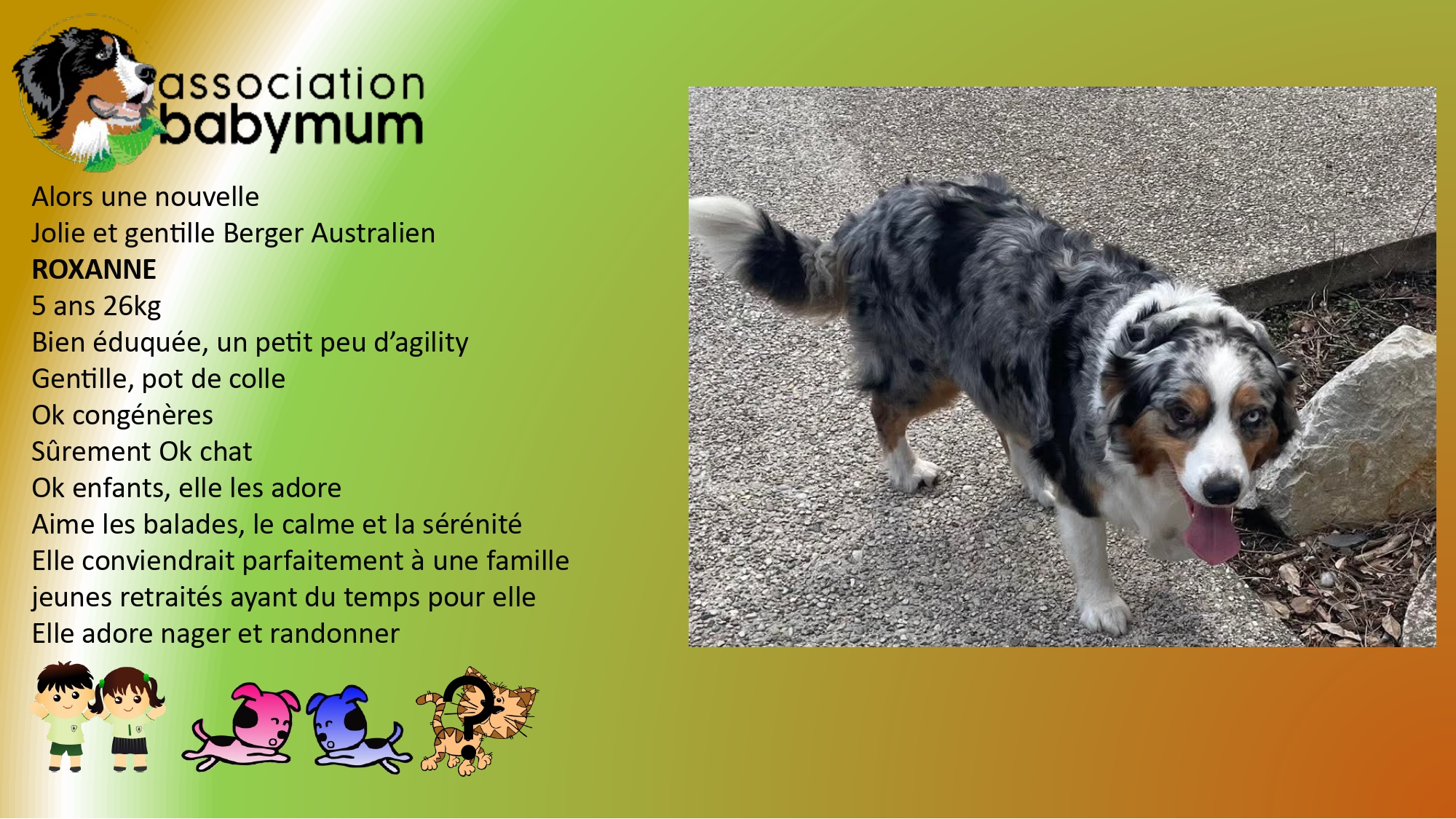A L'ADOPTION