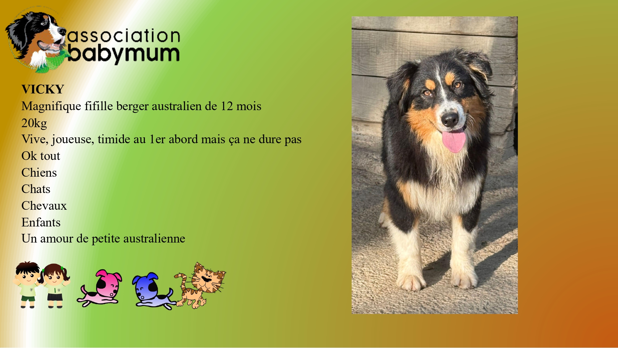 A L'ADOPTION