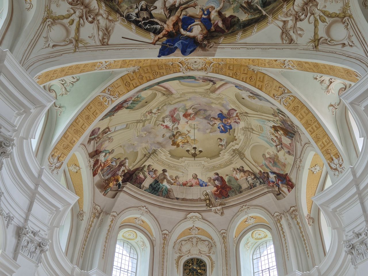 Das Kloster Neresheim - Ansicht von innen