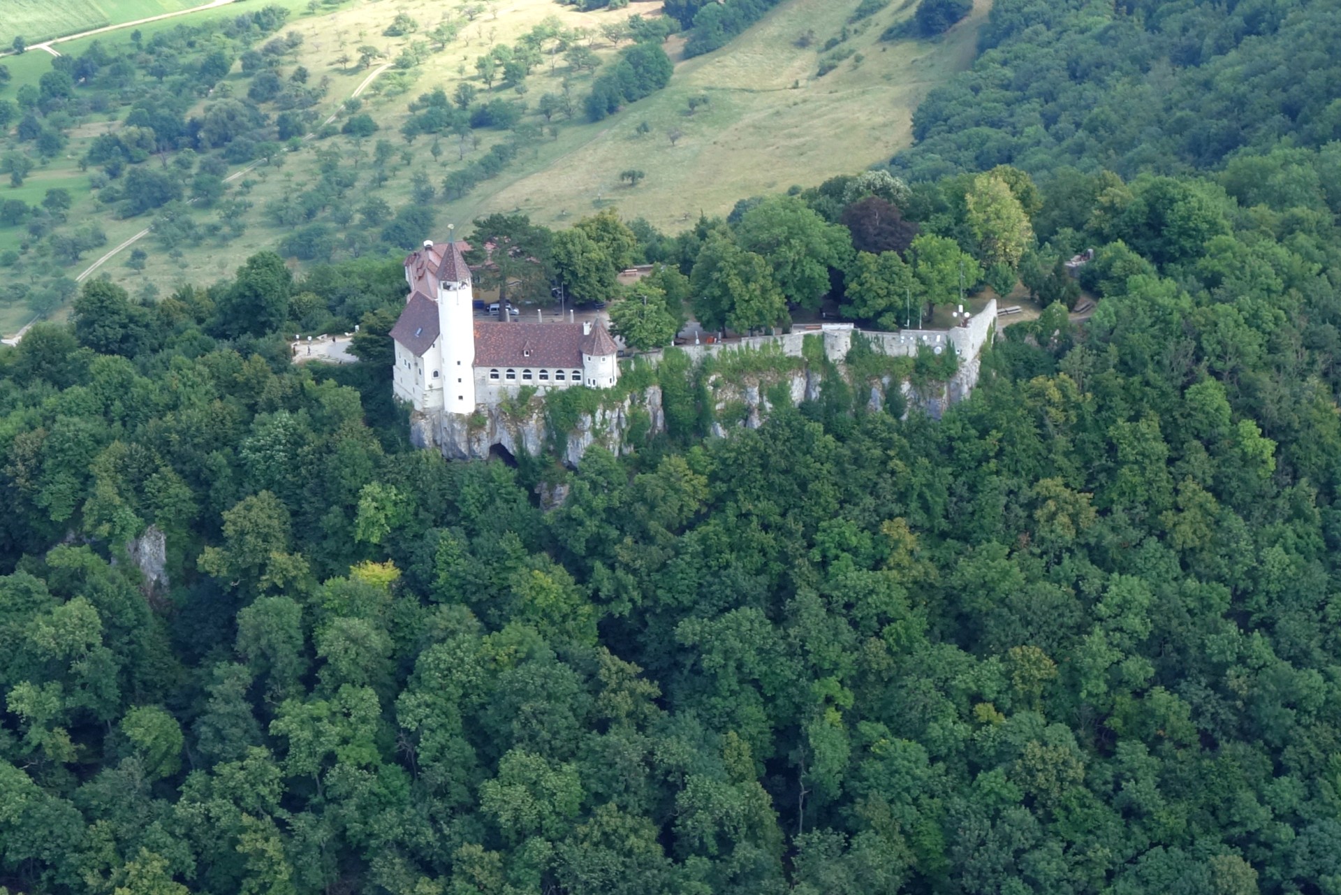 Burgenflug: Burg Teck