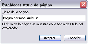 titulo pagina web