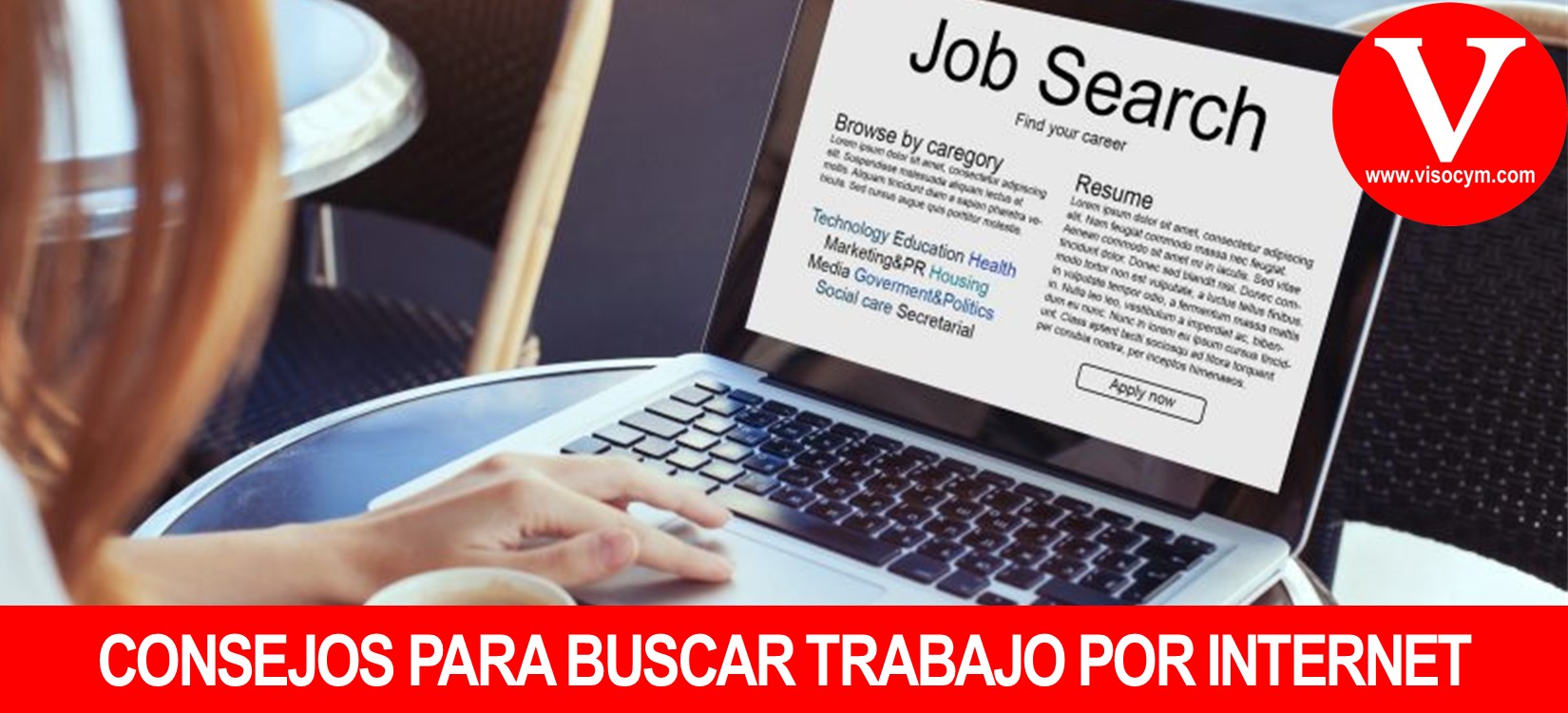 Consejos para buscar trabajo por VISOCyM