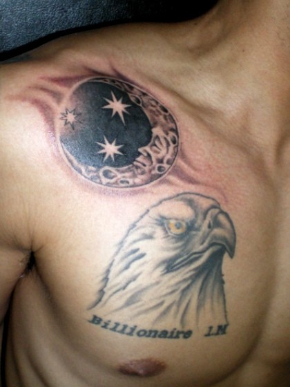 月と星 タトゥーデザイン 意味 タトゥー Tattoo 刺青の岐阜mandara 岐阜 各務ヶ原 大垣 高山