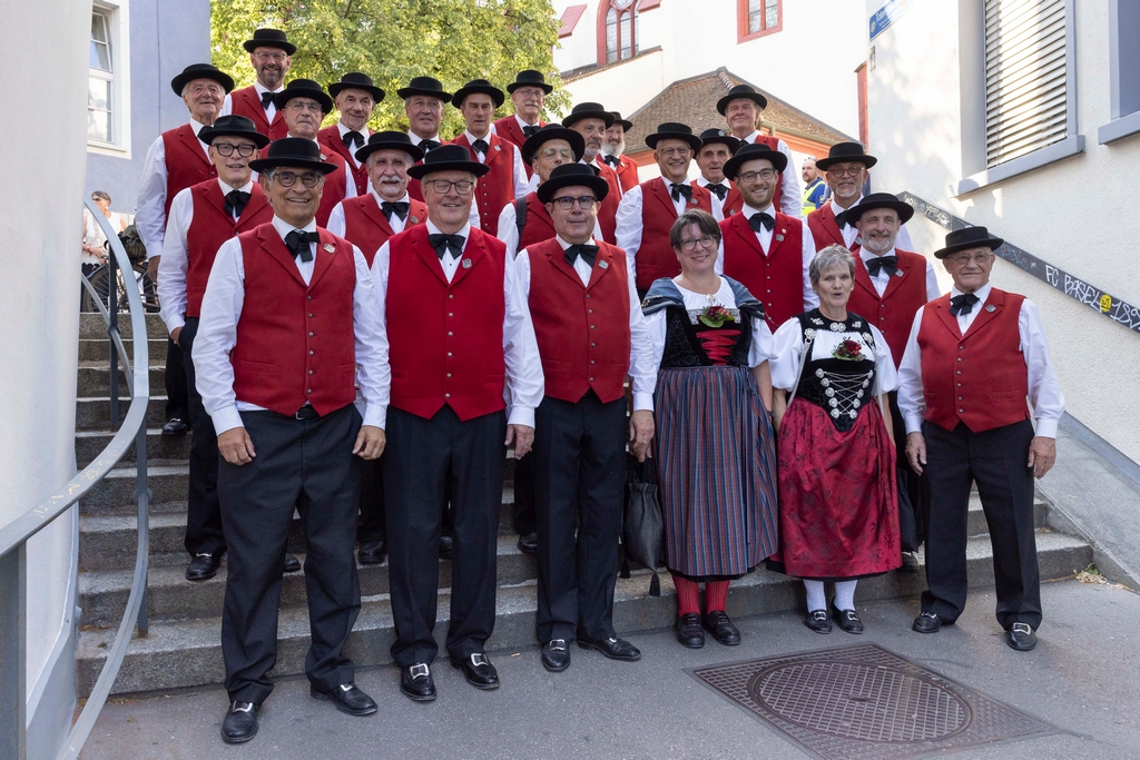 Foto anlässlich dem Eidgenössischen Jodlerfest 2026 in Basel