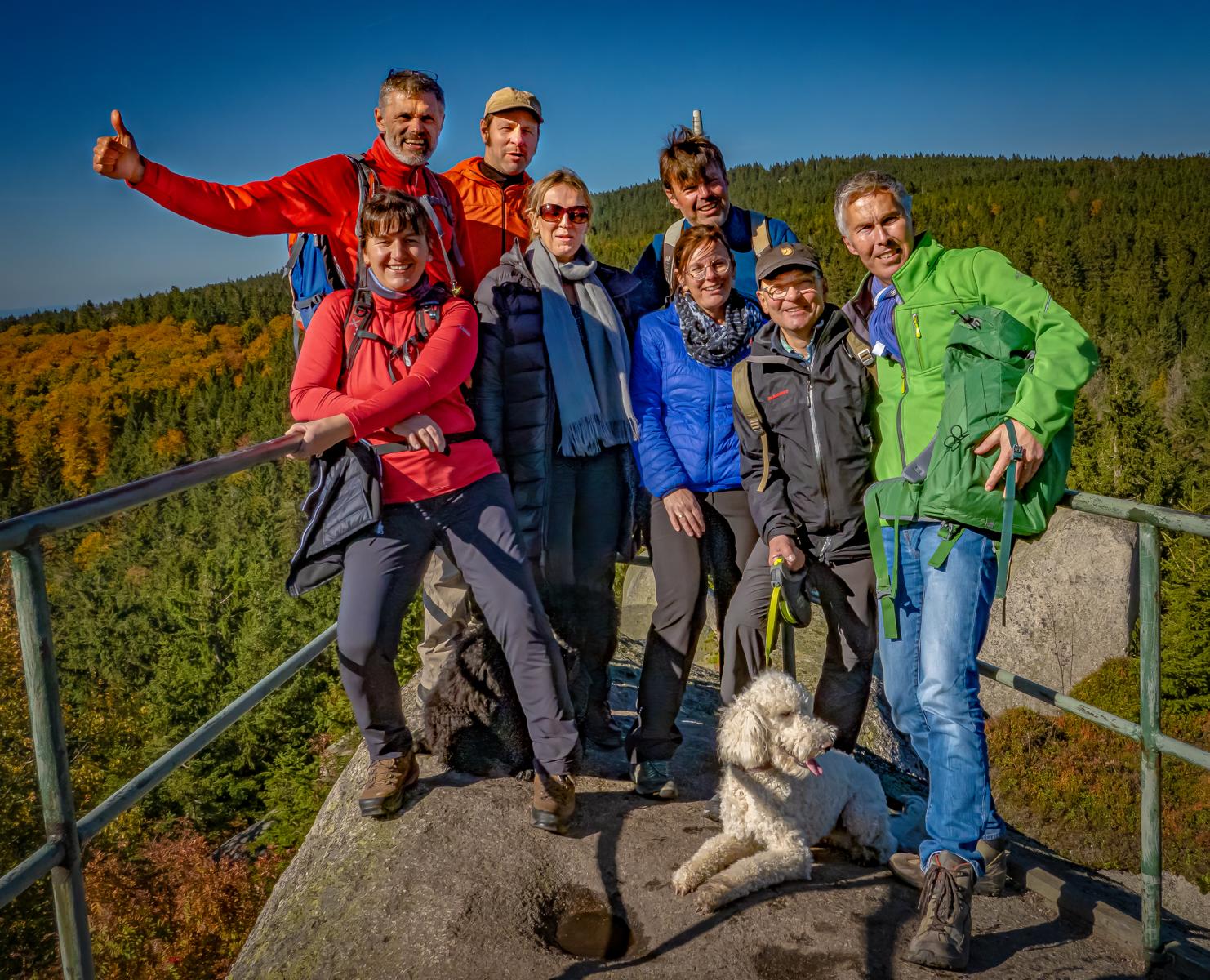 Herbstwanderung im Fichtelgebirge