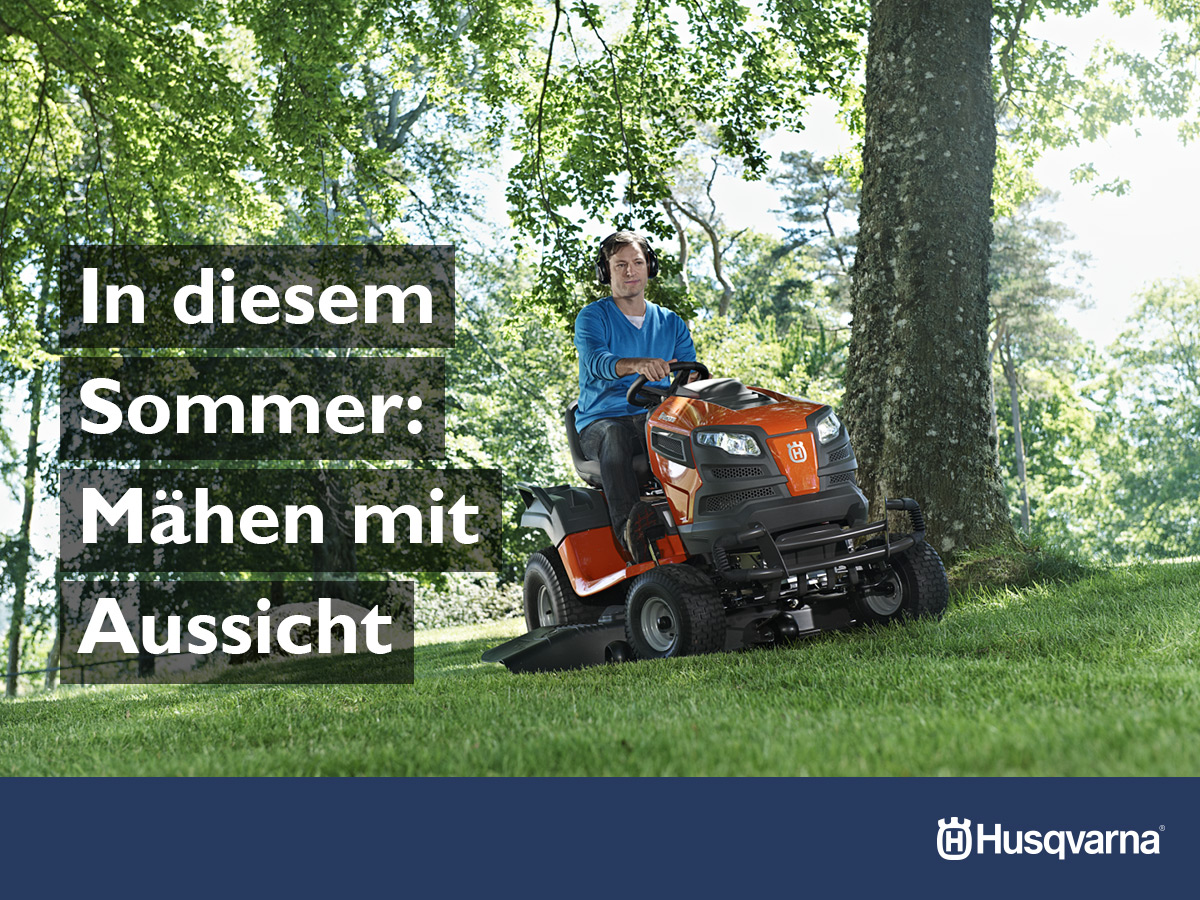 GARTENTRAKTOREN Max Ho//erauer Ihr Husqvarna Händler