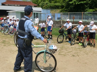 自転車・交通安全教室