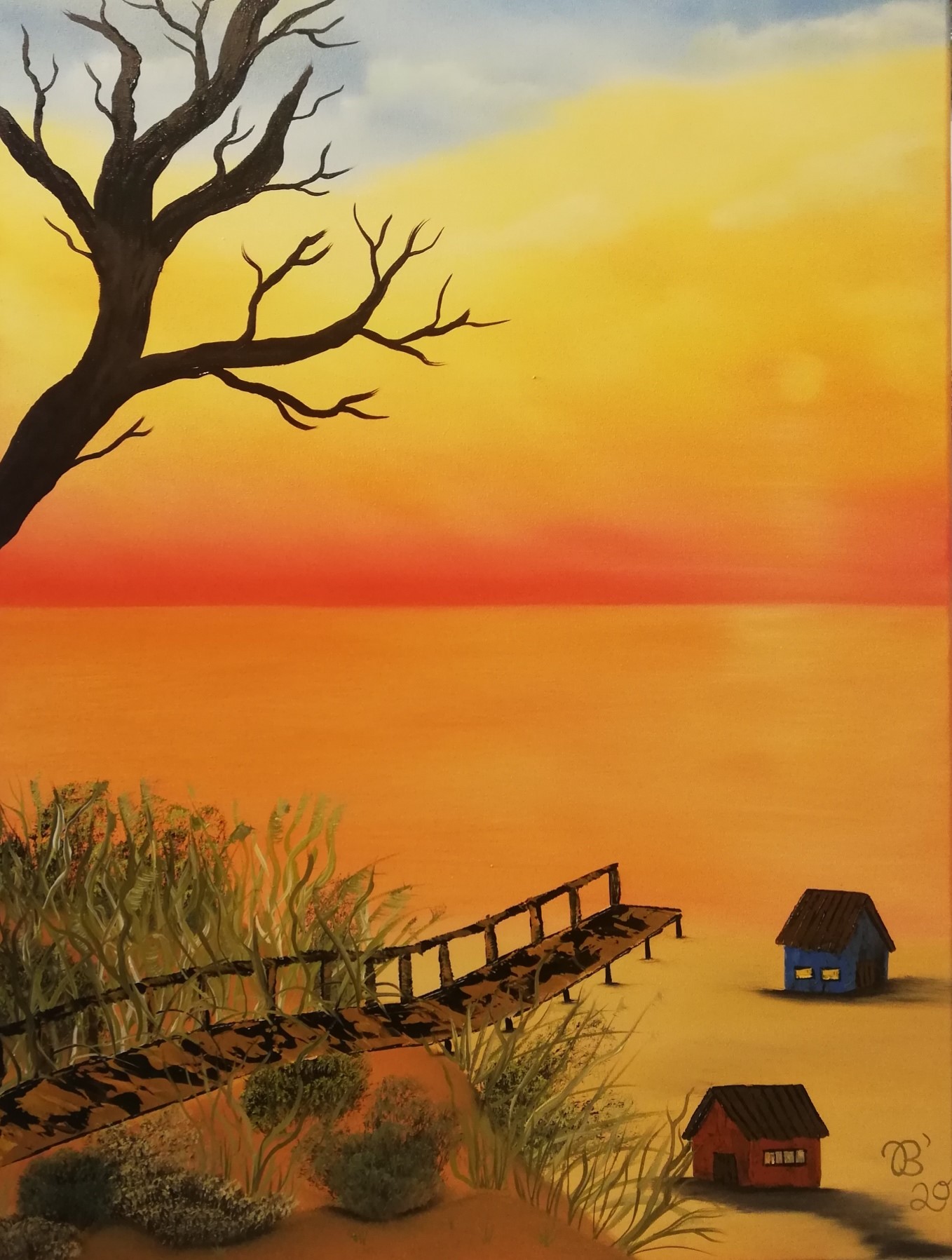(41)     Anti-Corona-Tristesse     60 cm x 80 cm
