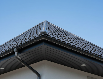 Dachüberstand - Detailansicht