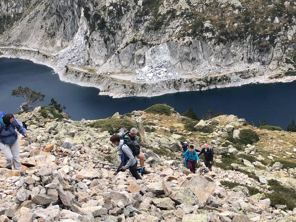 en vue le LAC du CAP de LONG