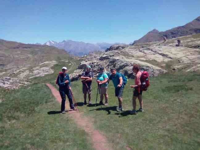 sur le chemin du lac d'Annayet