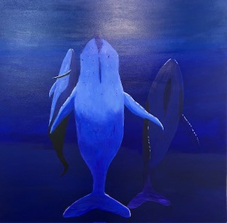 Acryl 100 cm  x 100 cm