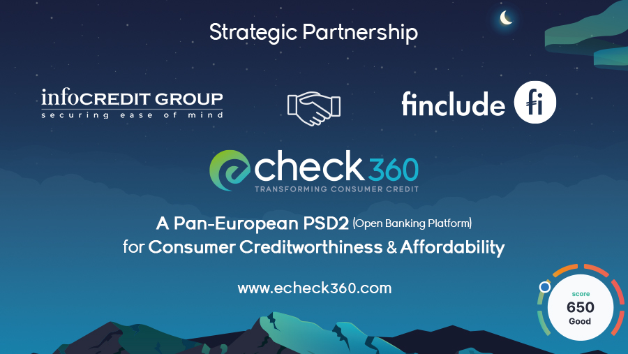 eCheck360: The Pan–European PSD2 (Open Banking Platform) for consumer creditworthiness and Affordability has just arrived!