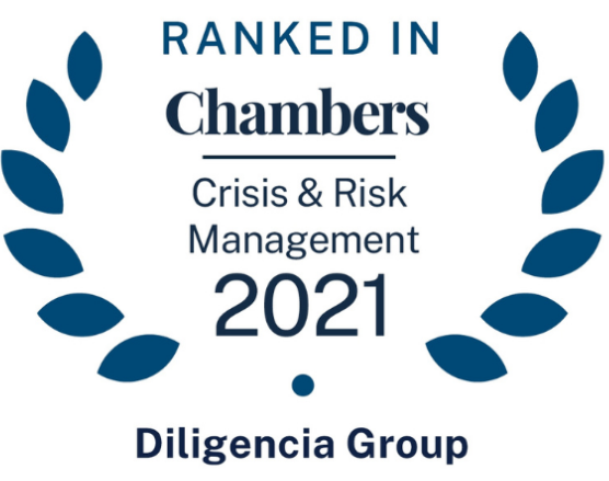 Diligencia ranked in the Chambers Crisis and Risk Management Guide 2021