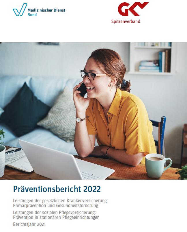 Präventionsbericht 2022 des GKV-Spitzenverbands