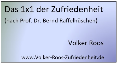 Das 1x1 der Zufriedenheit