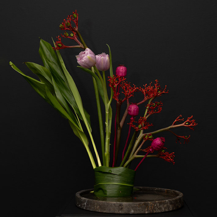 MOMO PURE Blumen Echt Dekor von Giovanna Molinari-Casile
