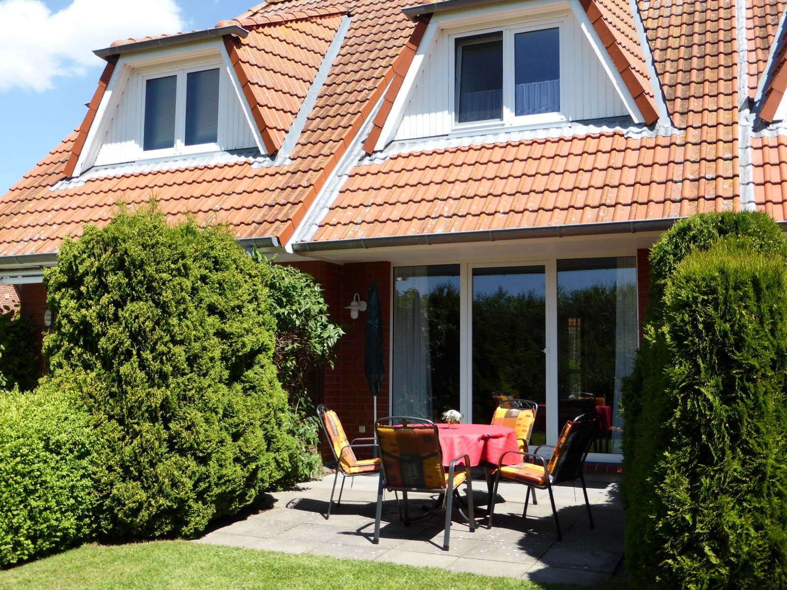 Ferienhaus Ostseefeeling - Garten / Terrasse